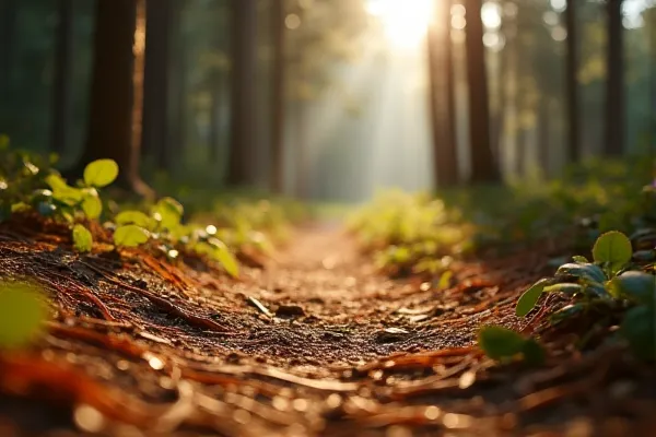 Close-up of Ponderosa Pine needles on the forest floor near Incline Village, representing a soft, supported path for the first steps of recovery.